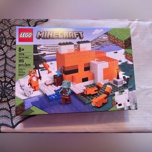 Lego Minecraft the fox lounge 193 pieces🦊🦊